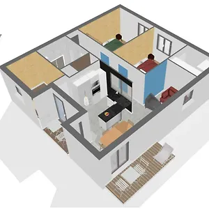 Appartement Homey Montaigne - New - A 1 Min à Pied Du D'annecy - 2 Balcons Privés - Avec 2 Chambres - Stationnement Gratuit Toute L'année Sauf En été - Juin à Août